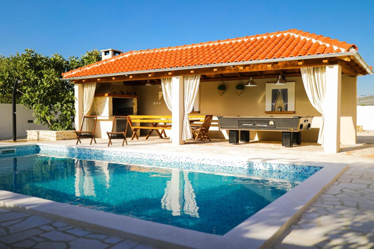 Villa Luka Pridraga Exterior foto