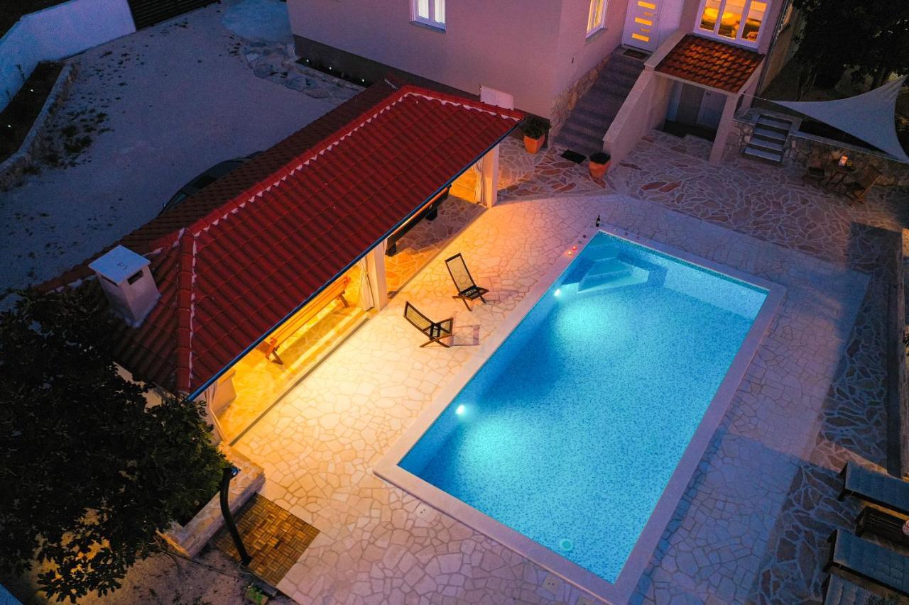 Villa Luka Pridraga Exterior foto