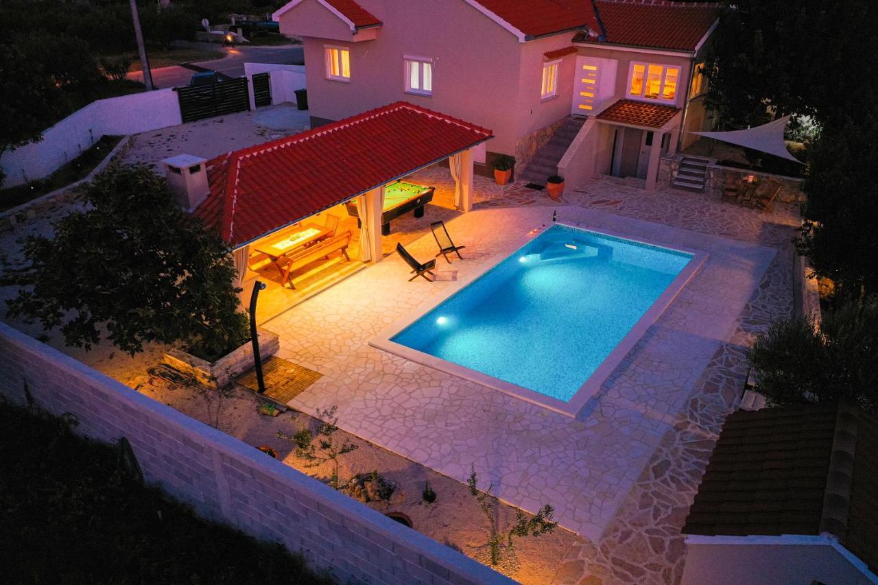 Villa Luka Pridraga Exterior foto